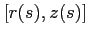 $\left[ r(s),z(s) \right] $