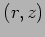 $(r,z)$