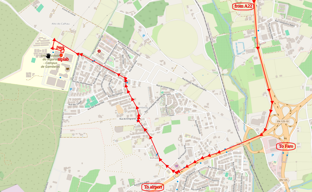 how to get to SiPLAB how to get to the SiPLAB