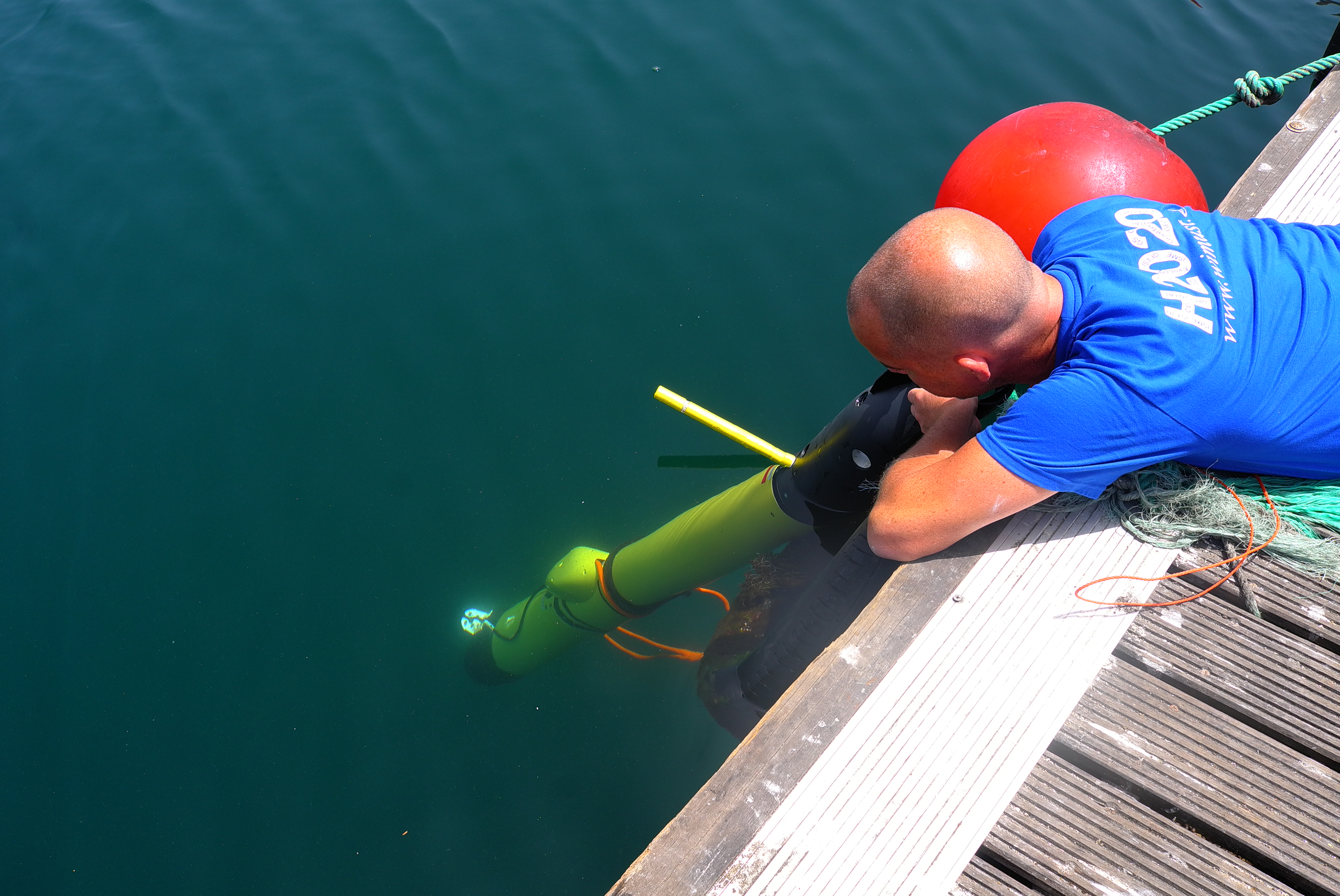 Folaga auv during triming Sines17