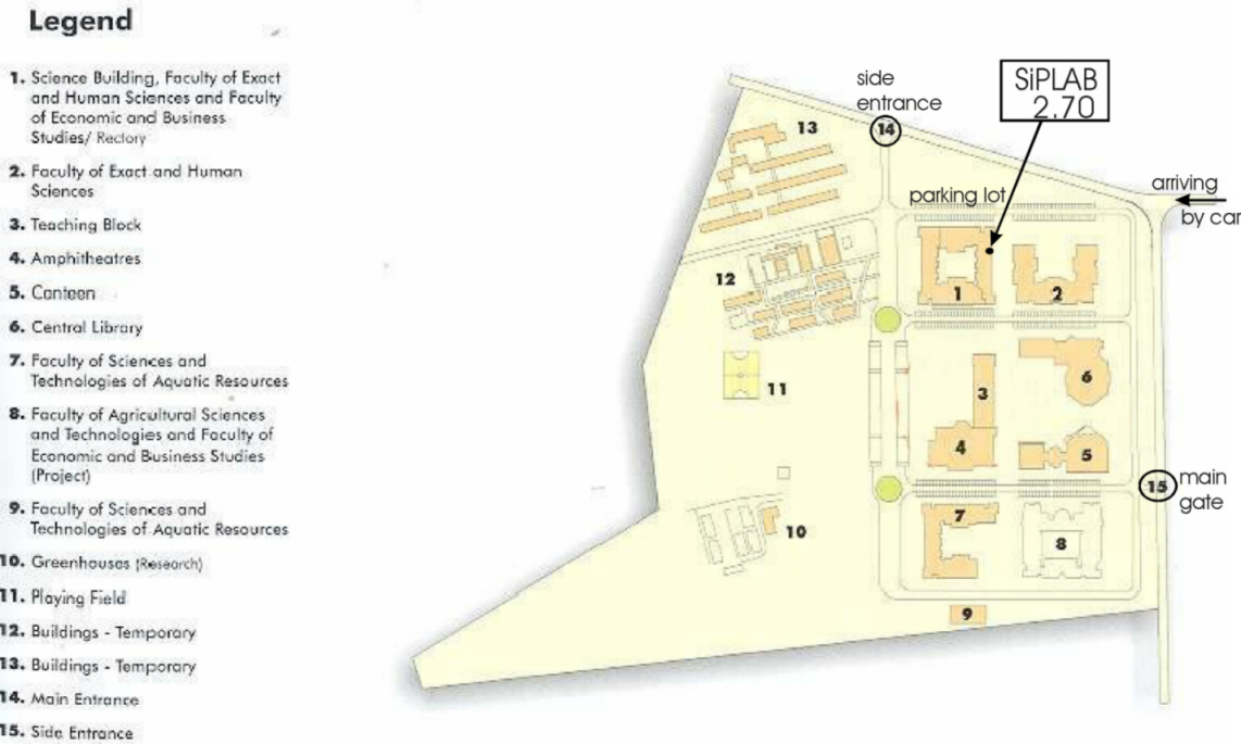 Campus map