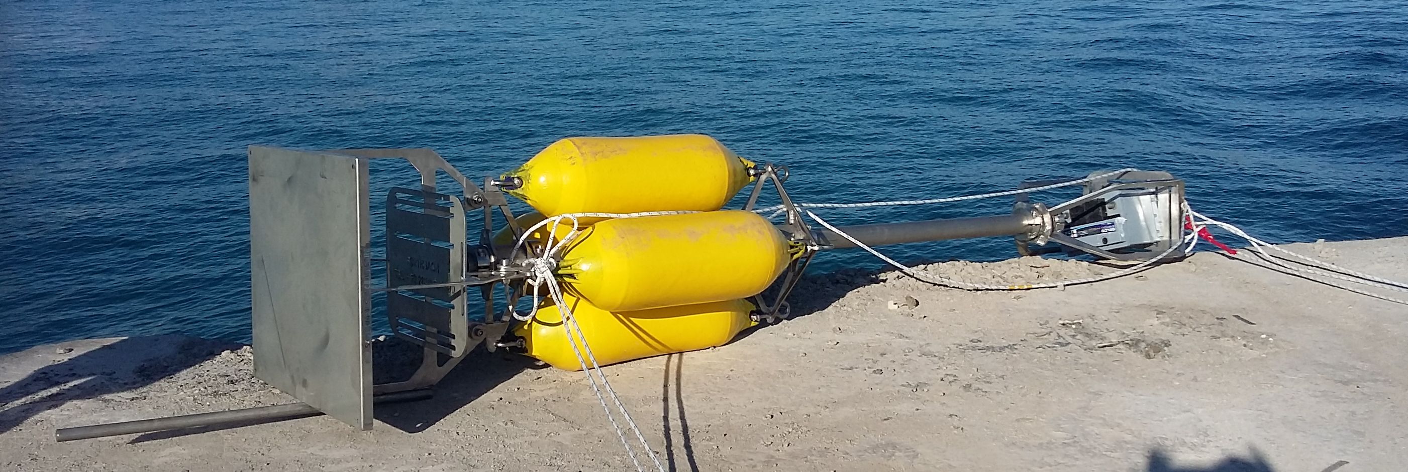 SWAN buoy during the SWAN1 buoy testing